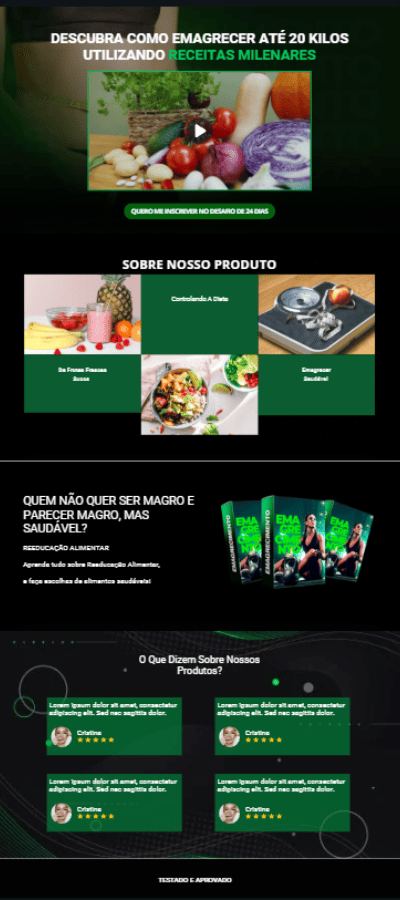 Página de Vendas 98
